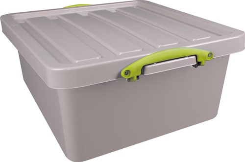 Really Useful Box Recycled opbergdoos 31,5 l, nestbaar, grijs