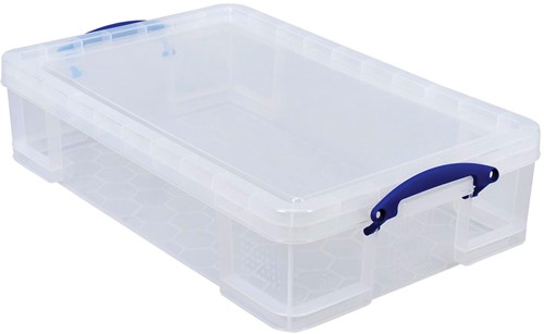 Really Useful Box boîte de rangement 33 l, transparent