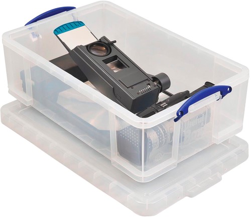 Really Useful Box boîte de rangement 50 l, transparent
