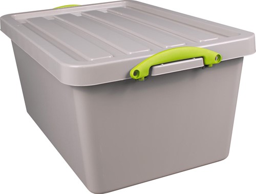 Really Useful Box Recycled opbergdoos 61 l, nestbaar, grijs