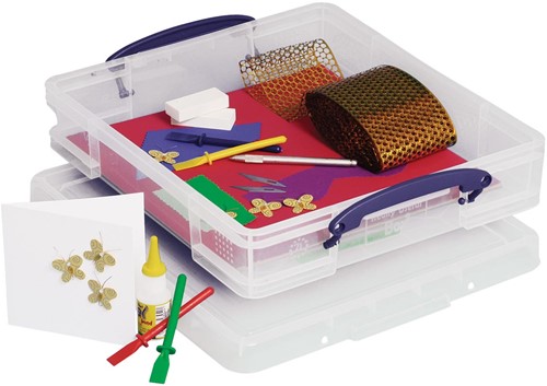 Really Useful Box boîte de rangement 7 l, transparent