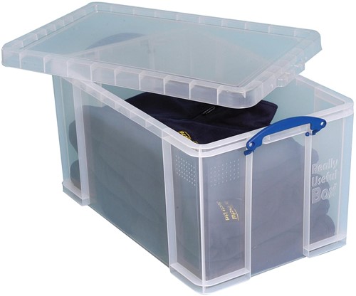 Really Useful Box boîte de rangement 84 l, transparent 1 Stuk