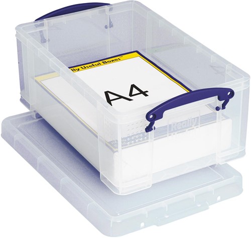 Really Useful Box boîte de rangement 9 l, transparent 1 Stuk