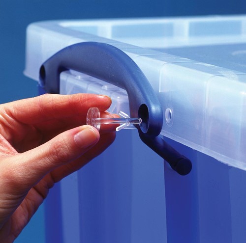 Really Useful afsluitpin, transparant