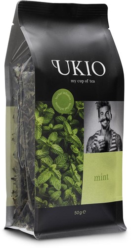 UKIO infusion Munt, en vrac, paquet de 50 gram