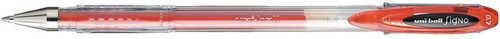 Uni-ball roller Signo, Fantastic Gel, pointe moyenne, rouge