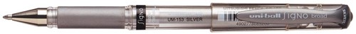 Uni-ball roller Signo Broad Creative, pointe large, argent