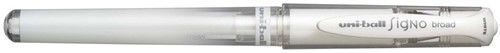 Uni-ball roller Signo Broad Creative, brede punt, wit