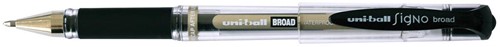Uni-ball roller Signo Broad, pointe large, noir