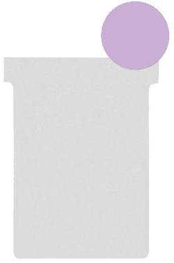 Nobo T-planbordkaarten index 2, ft 85 x 60 mm, violet
