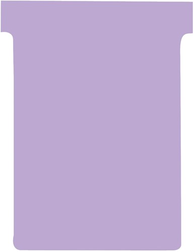 Nobo T-planbordkaarten index 3, ft 120 x 92 mm, violet
