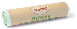 Dumil bio vuilniszak voor GFT, 16 micron, 20 l, rol van 10 stuks, groen