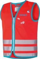Wowow Crazy Monster Jacket fluohesje, rood, M (kind)