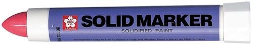 Sakura marqueur Solid Marker rouge, pointe large
