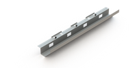 Cable Tray Easy black - 134,53x1100mm (andere kleuren ook mogelijk)-2