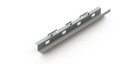 Cable Tray Easy black - 134,53x1100mm (andere kleuren ook mogelijk)-2
