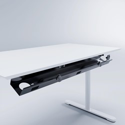 Cable Tray Click - zwart (andere kleuren ook mogelijk)