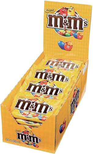 Snoep MM pinda 24x45 gram 24 Stuk