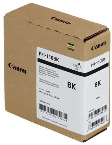 Inktcartridge Canon PFI-110 zwart