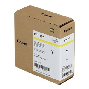 Inktcartridge Canon PFI-110 geel