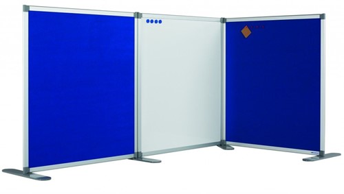 Smit Visual scheidingswand 140x120 cm Whiteboard