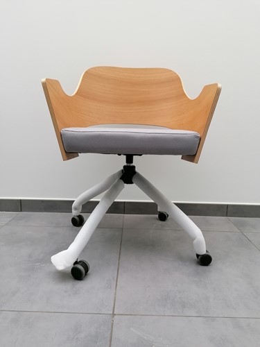 Benjo bezoekerstoel houten frame (Outlet artikel!)