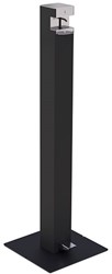 Totem Geldispenser in antraciet met voetpedaal