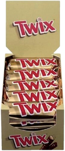 Snoep Twix reep 25x50 gram 25 Stuk