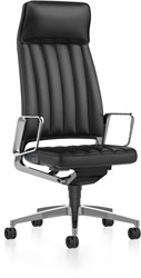 Interstuhl VINTAGEis5 draaifauteuil hoog ,zitting en rug bekleed met hoofdsteun