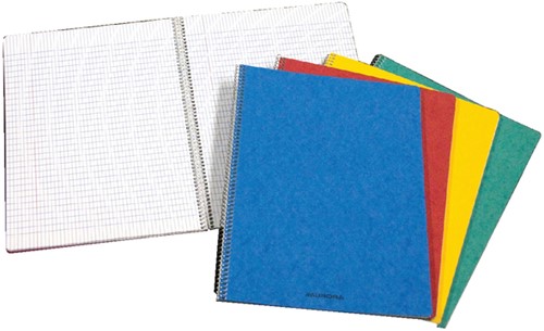 Schrift Aurora 210x165mm 5x5mm 120pag 80gr ass 1 Stuk