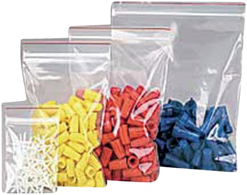 Gripzakjes IEZZY 160x230mm 50mu hersluitbaar 25st 25 Stuk