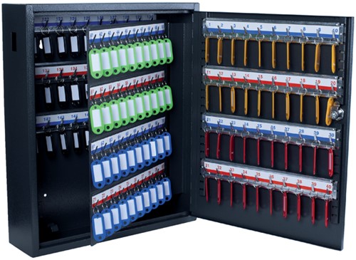 Sleutelkast Pavo Deluxe 150 haken donkergrijs 1 Stuk