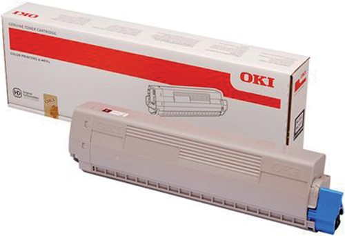 Toner Oki 45862840 zwart 1 Stuk