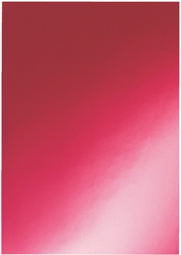 Voorblad GBC A4 karton chromo 250gr rood 100 Stuk