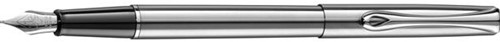 Diplomat Traveller Vulpen Stainless steel M