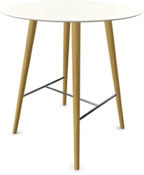 Wilkhahn 222 occo hoge tafel diameter 100 cm
