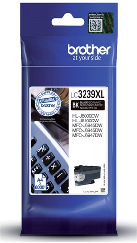 Inktcartridge Brother LC-3239XLBK zwart 1 Stuk